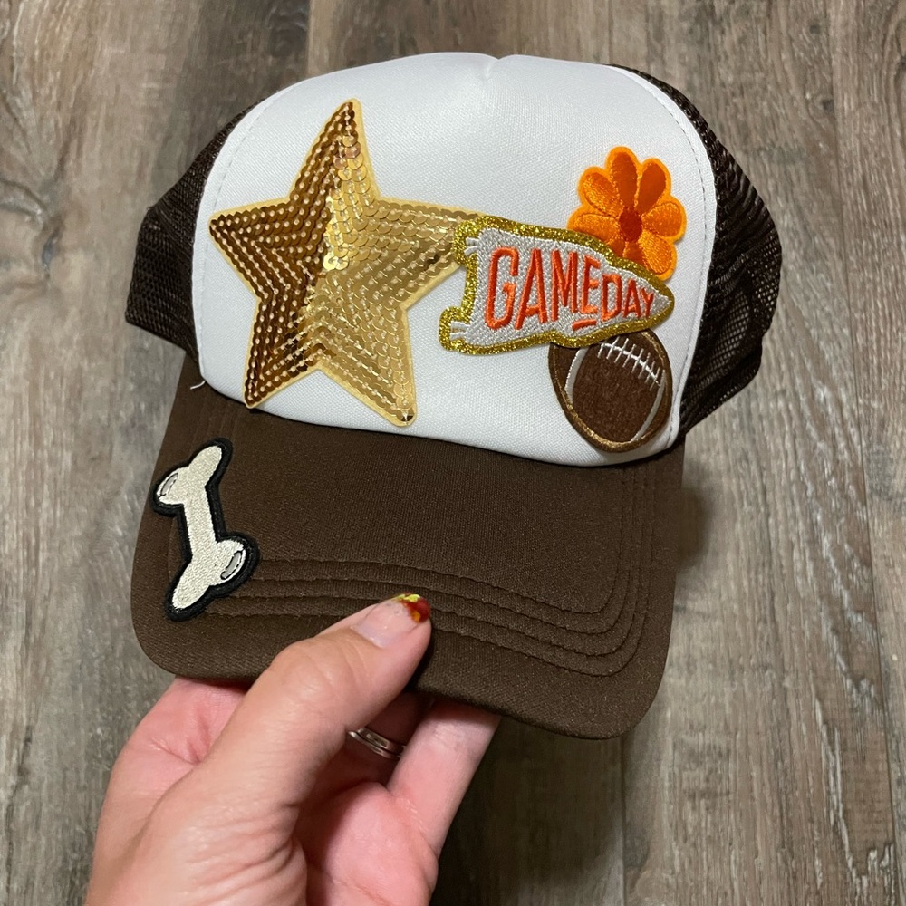 Cleveland Browns Inspired Trucker Hat